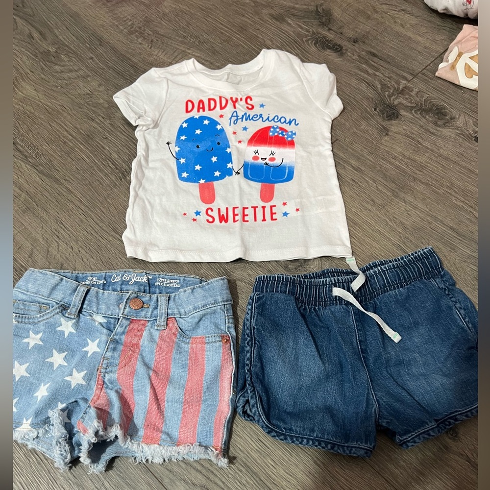 Shirt and shorts set